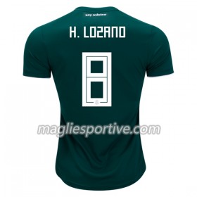 Completo Calcio Messico H.Lozano 8 Divisa Prima Mondiali 2018